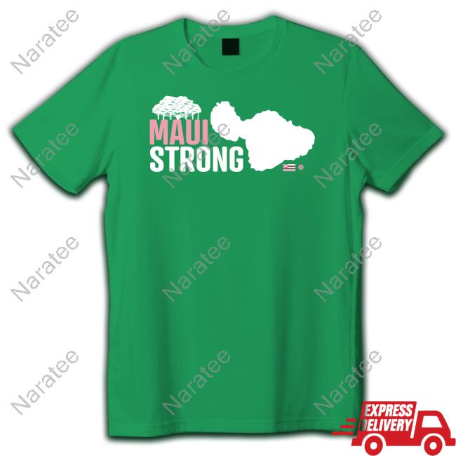 Official Hawaiian Island Creations Merch Maui Strong Relief Tee Hawaii Community Foundation Maui Strong Fund