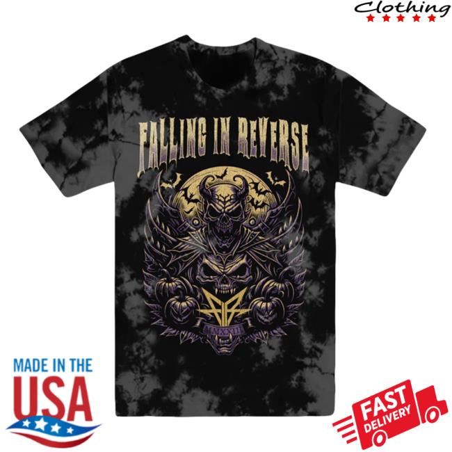 Falling In Reverse Ghoul Halloween Dye Shirts