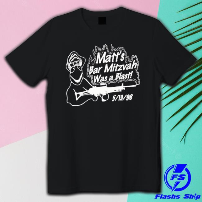 Official Disturbing Matt’S Bar Mitzvah Was A Blast Crewneck Sweatshirt