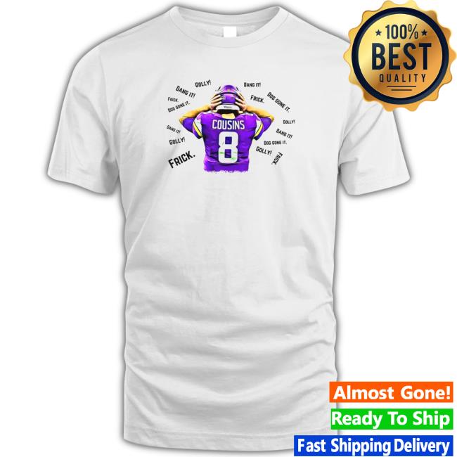 Minnesota Vikings Kirk Cousins Football Tee