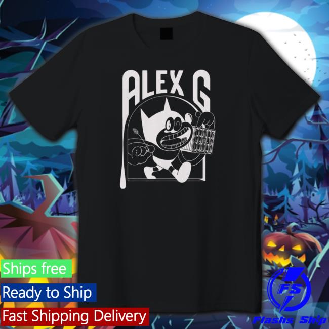 Alex G Merch Cage Ringer Long Sleeve Tee