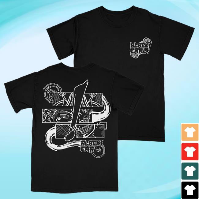 Official Wobble Factory Black Carl Tees