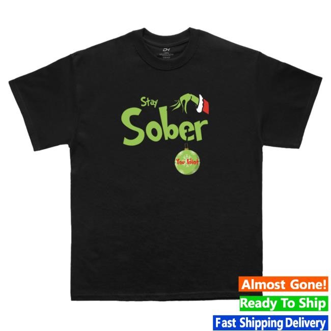 D'Aydrian Harding Stay Sober Christmas New Tee – Official Merch by D'Aydrian Harding
