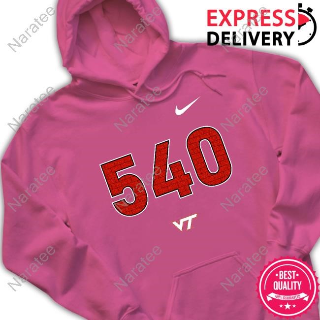 540 T Shirt Virginia Tech Football