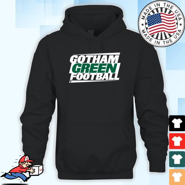 Breakingt Gotham Green Football Tee