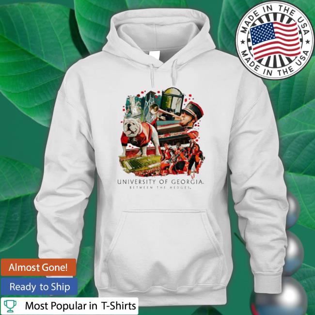 University Of Georgia Football Between The Hedges Long Sleeve Shirt