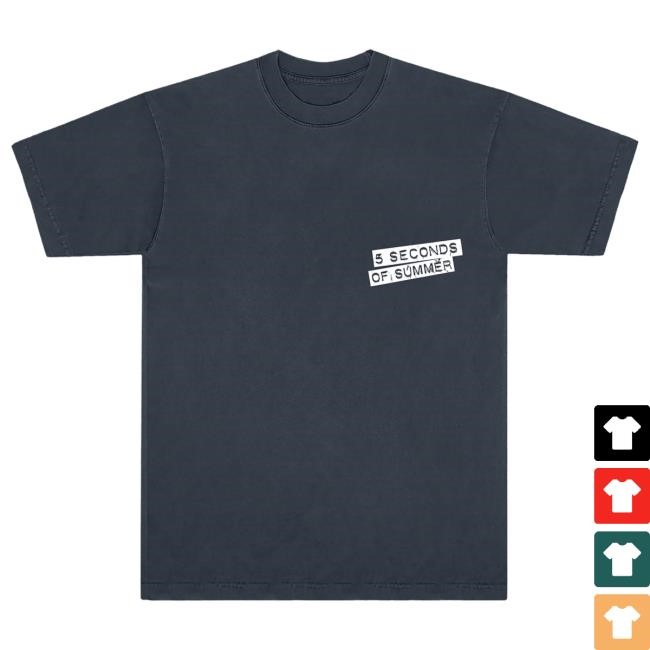Self-Titled Tee – Official 5Sos Store