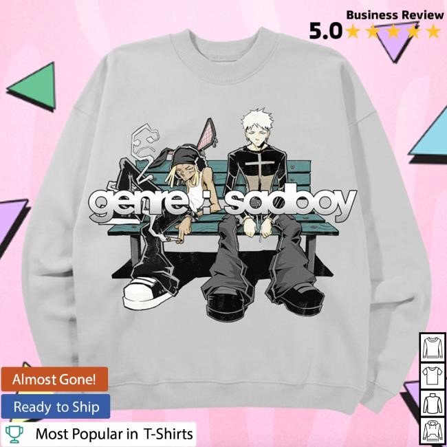 MGK Machine Gun Kelly Official Store Merch Anime Essential Crewneck Sweatshirt