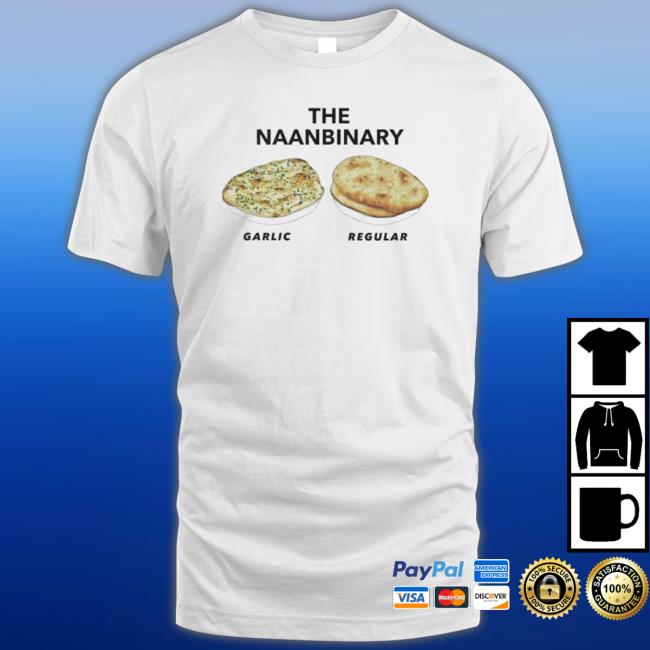 Official The Naanbinary Garlic Regular Shirt