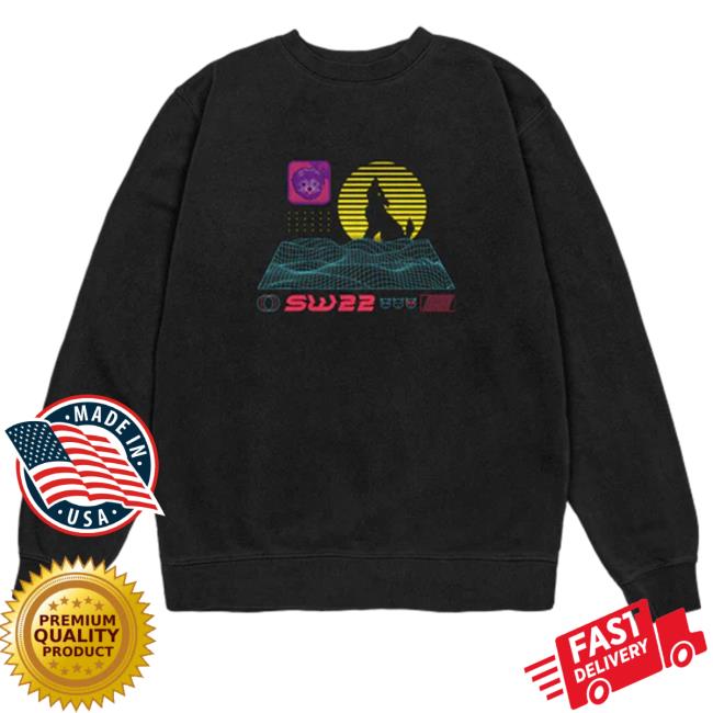 Sssniperwolf Merch Synthwave Black Hoodie