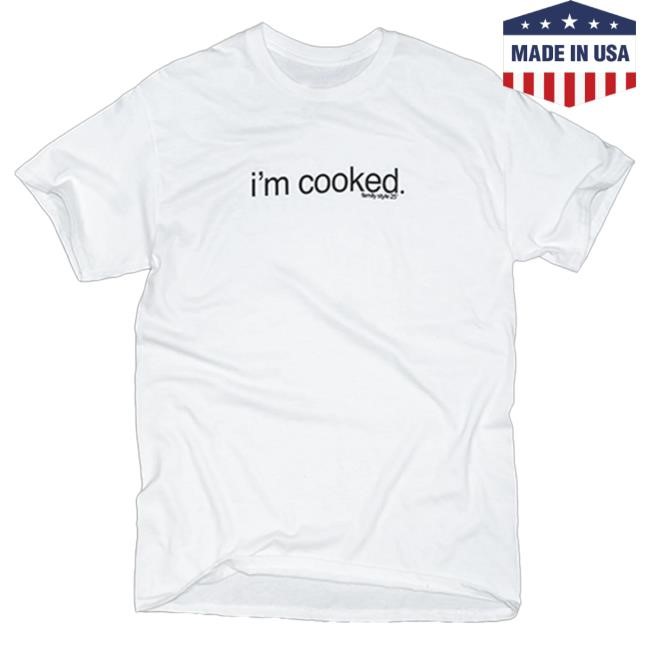 Official Complex Clothing Store Shop Family Style Im Cooked Short Sleeve (White) Shirts Complex Merch Apparel