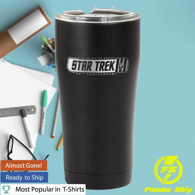 Official Paramount Merch Store Star Trek: The Animated Series 50Th Anniversary Tumbler Paramount Clothing Shop