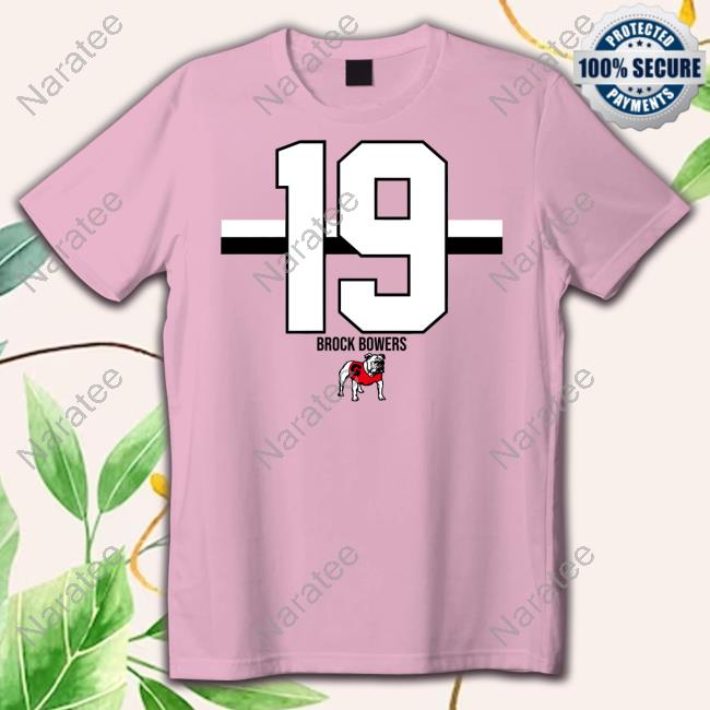 Georgia Football Brock Bowers 19 Shirt