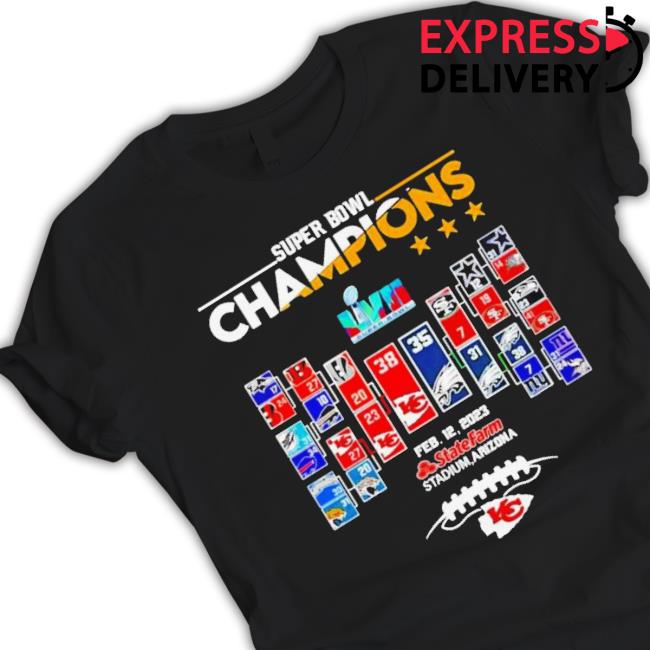 Official Kansas City Chiefs Stadium Super Bowl Champions Super Bowl Iv 2023 T-Shirt