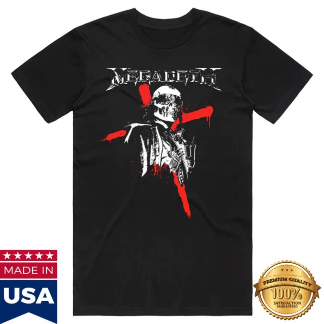 Megadeth Merch Shop Cross Vic New Shirt