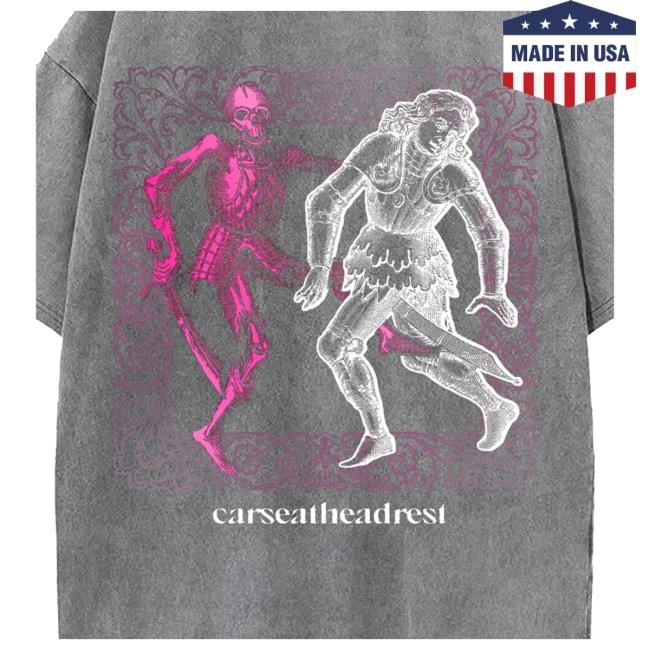 Fill In The Blank Acid Washed Tee Car Seat Headrest