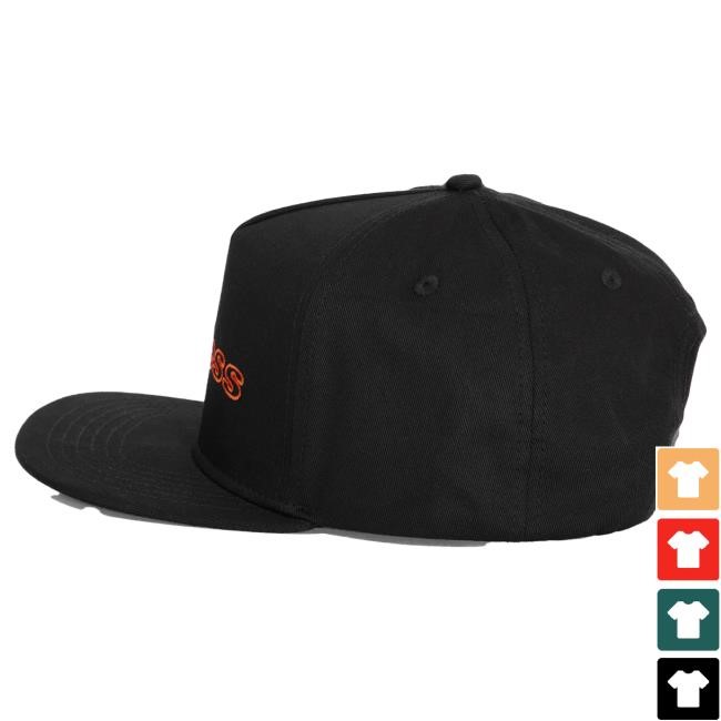 Official Clooless Merch Core Logo Snapback Cap - Black