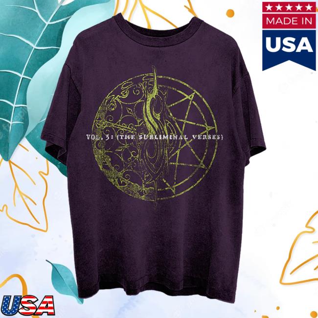 Slipknot Official Store Merch Vol. 3 Vintage Tee Slipknot Music Clothing Shop Official Apparel