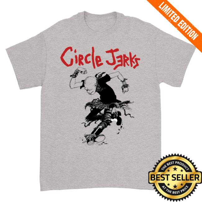 Official Kings Road Merch Store Circle Jerks Skank Man Heather | T-Shirts Kings Road Shop CircleJerks