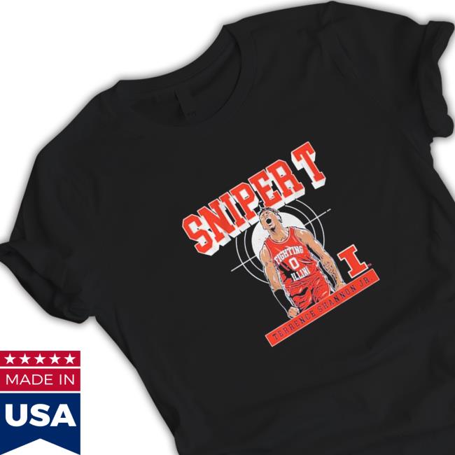 vIllinois basketball terrence shannon jr sniper Shirt