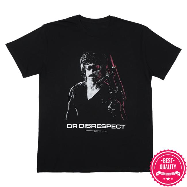 Official Dr Disrespect Merch Champions Club Eclipse Tees