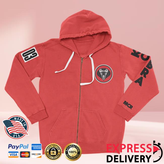 Official Mcr Merch Store Shop Warner Records My Chemical Kobra Kid Zip Hoody WarnerRecords
