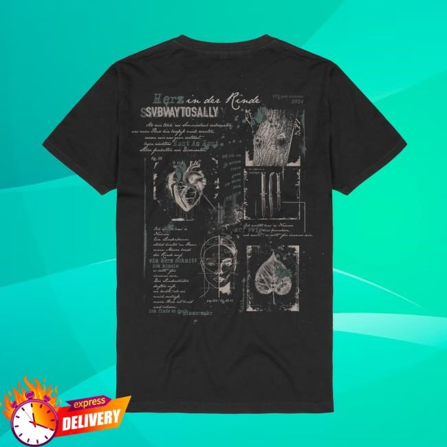 Herz in der Rinde Tee Subway To Sally | Fanartikel