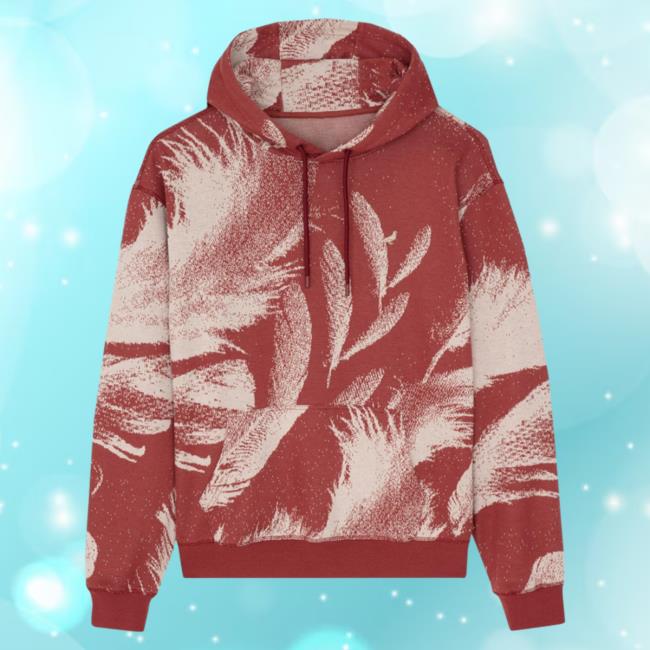 Sycamore Jacquard All Over Print Sweatshirts Burgundy 3D Aop