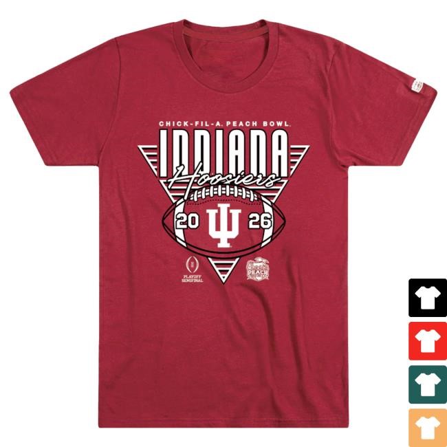 Premium Build Indiana 2026 Peach Bowl Heavyweight Tee Homefield