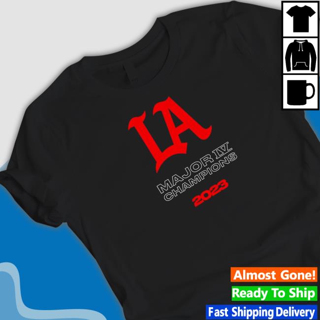 Official 100 Thieves Merch La Thieves 2023 Major Iv Champions Hoodie