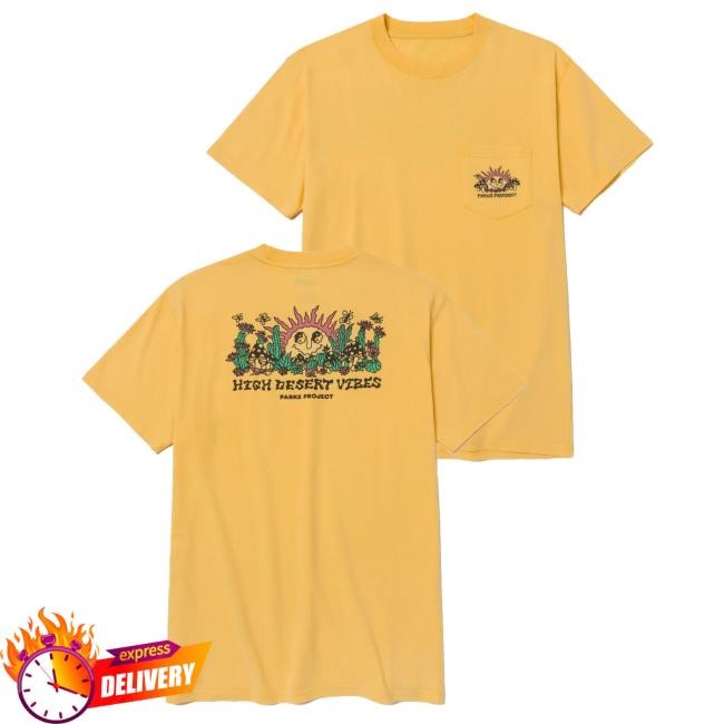 Shop High Desert Vibes Sun Pocket New T-Shirt Inspired by our Parks – Parks Project