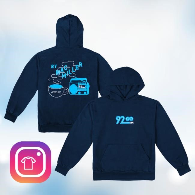 Official Mac Miller Merch Store 92.∞ FM Hoody