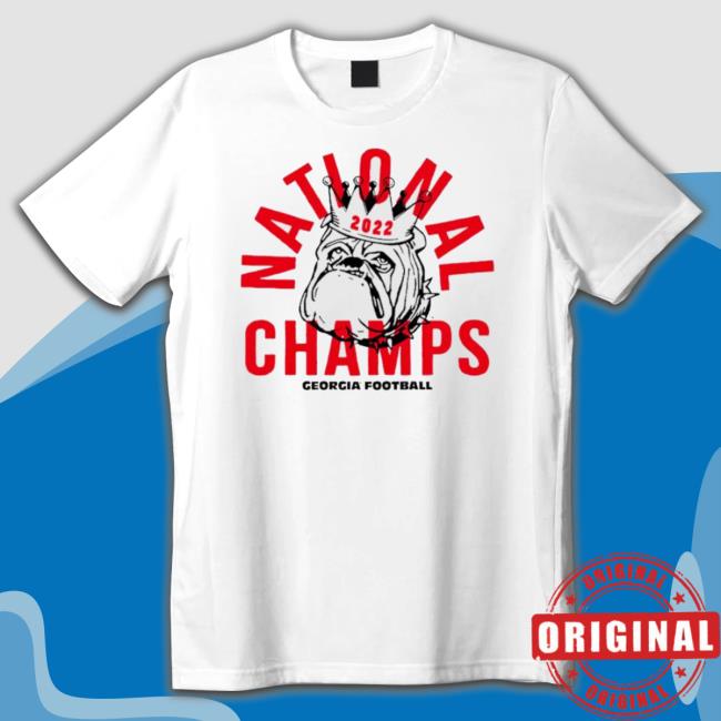 Georgia 2022 National Champs Crown Crewneck Sweatshirt