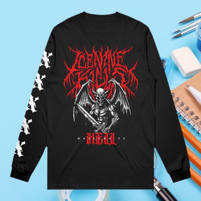 Ink Merch Welcome To Hell Long Sleeve