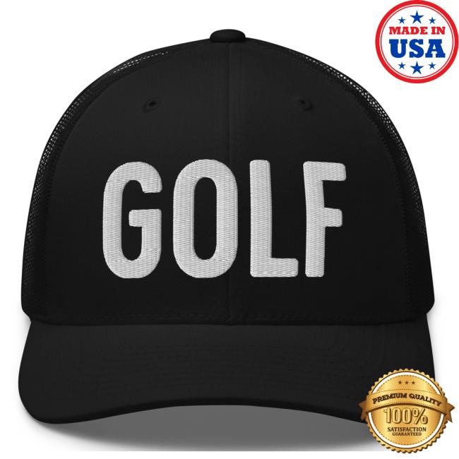 Early Season Golf Trucker Hat by Cincy Shirts Cincy Shirts Golf Trucker Hat Breathable Spring Accessory