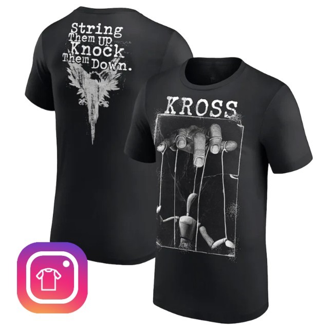 Black Karrion Kross String Them Up Shirt