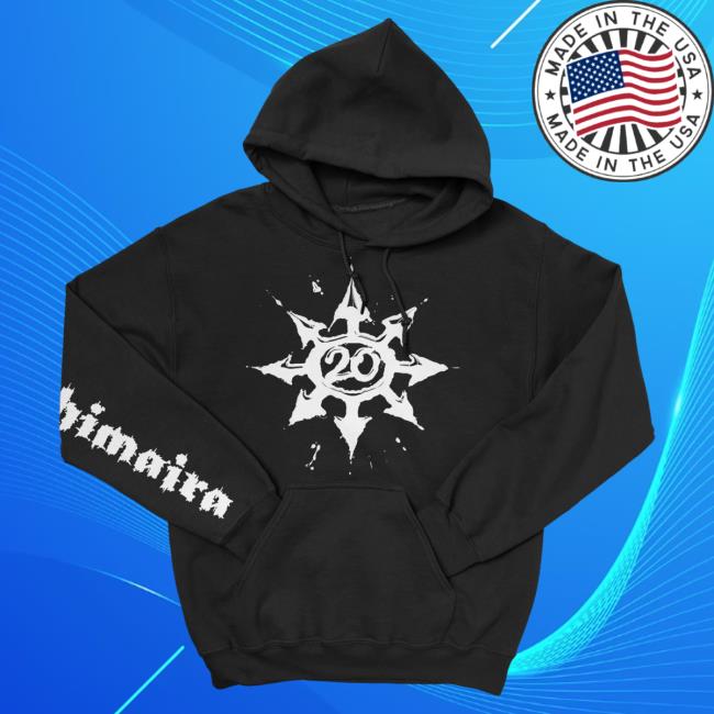 Official Indie Merch Store Chimaira The Impossibility Of Reason 20Th Anniversary Hoodies Black IndieMerchStore