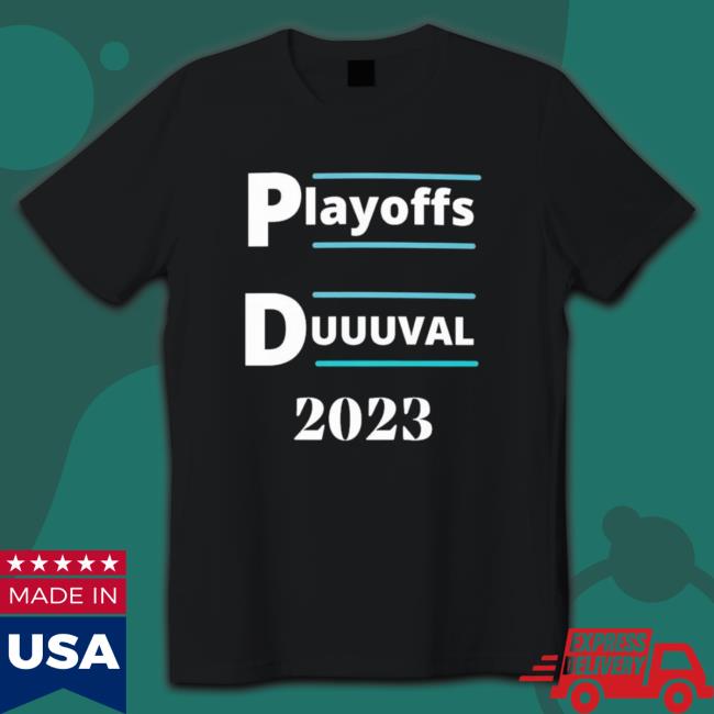 Jacksonville Jaguars Playoffs Duval 2023 Tee