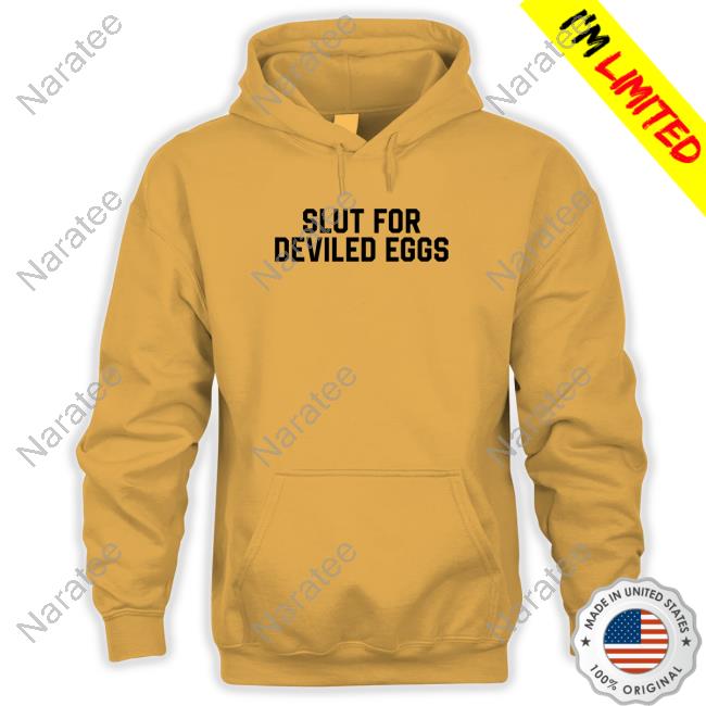 Official Slut For Deviled Eggs Crewneck Sweatshirt