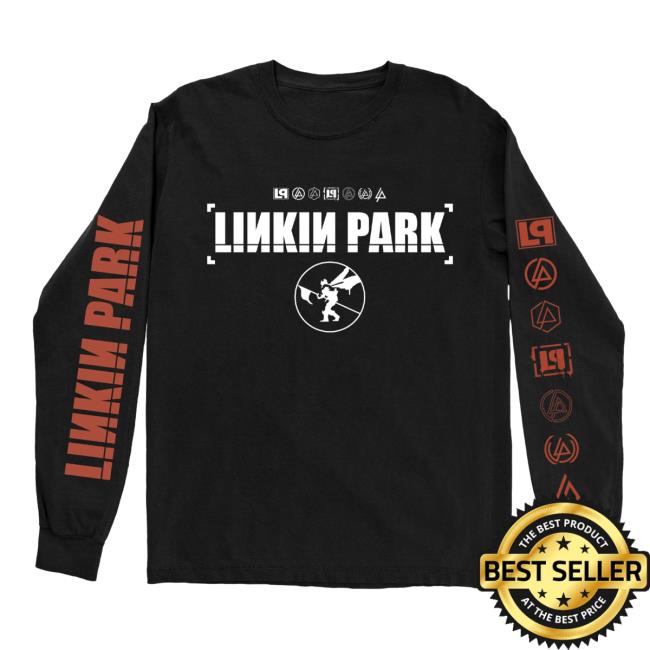 Official Linkin Park Merch Store Icon Stacks Crewneck LinkinPark Apparel Clothing Shop