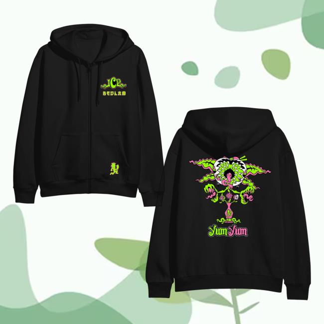Official Icp Merch Clothing Store Insane Clown Posse Yum Yum Open Black - Zip Up Hoody