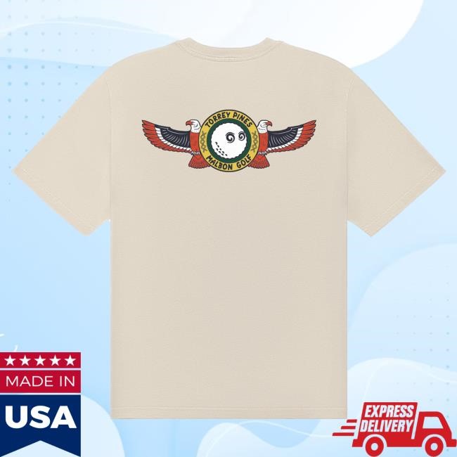 Sand Torrey Pines Malbon Golf Bermuda Eagle Graphic