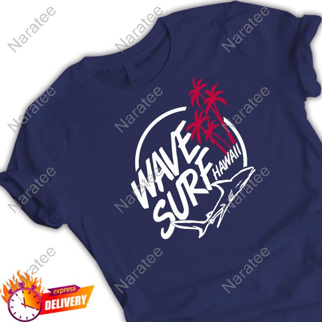 Official Rimthegoat Wave Surf Hawaii Shark T Shirts