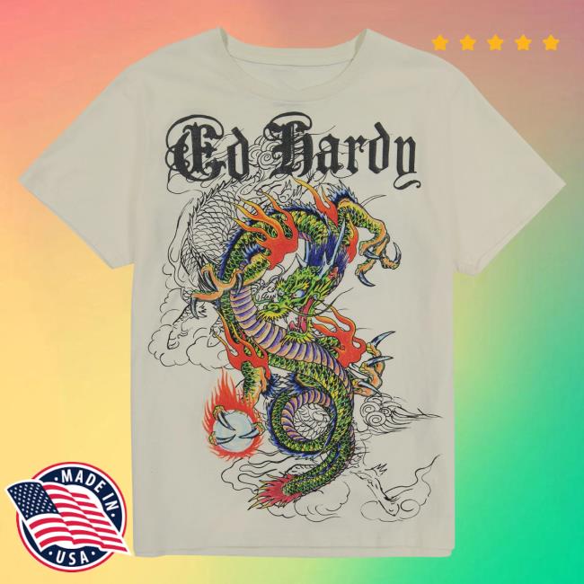 Official Ed Hardy Merch Store Japan Dragon Attractive Shirt EdHardy Apparel Clothing Shop