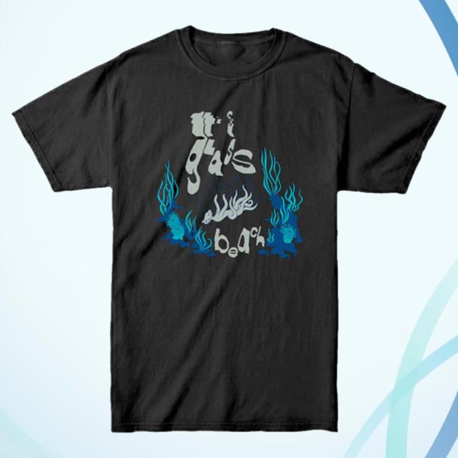 Official Run for Cover Records Glass Beach Cuttlefish T Shirt