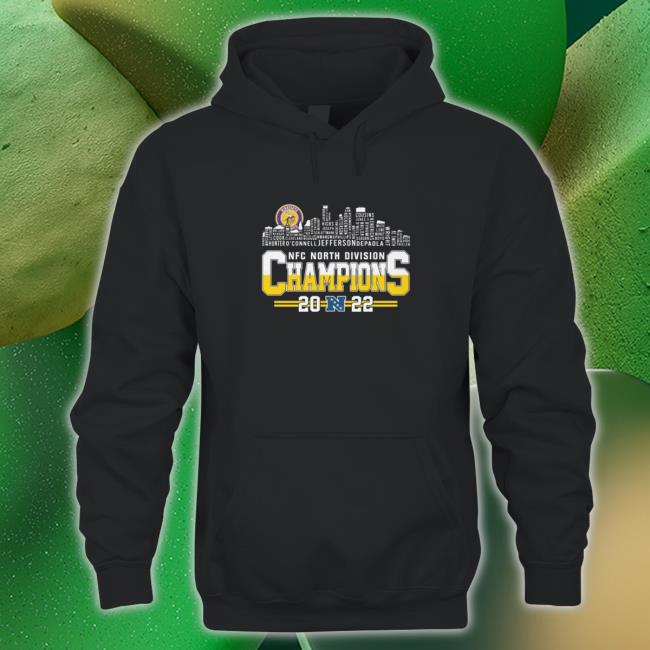 Minnesota Vikings City 2022 NFC North Division Champions 2008-2022 Hoodie