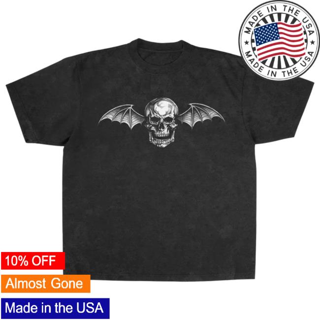 Avenged SevenFold Deathbat Vintage Long Sleeve T Shirt
