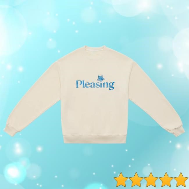 Official Pleasing Merch Store Shop The Pleasing X Jw Anderson Star Logo Crewneck