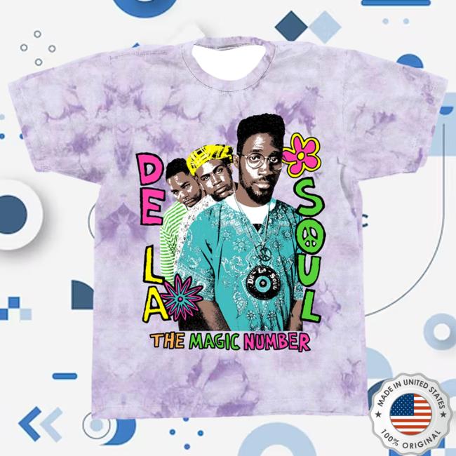 The Magic Number Purple Tie-Dye Tee Shirt