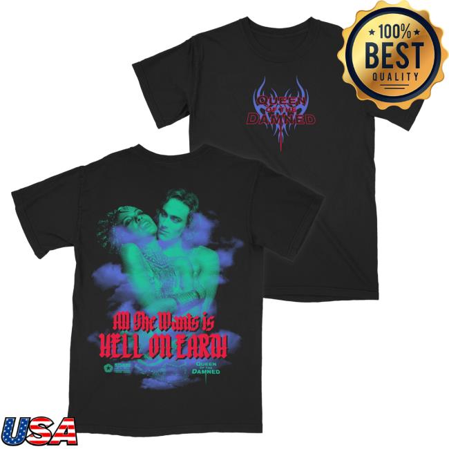 Official Studiohouse Designs Queen Of The Damned Immortal Embrace Shirt 2023